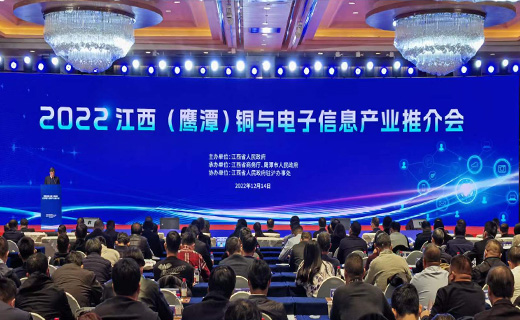 攜手前行 共建共享 丨董事長(zhǎng)杜南平出席2022江西（鷹潭）銅與電子信息產(chǎn)業(yè)推介會(huì)